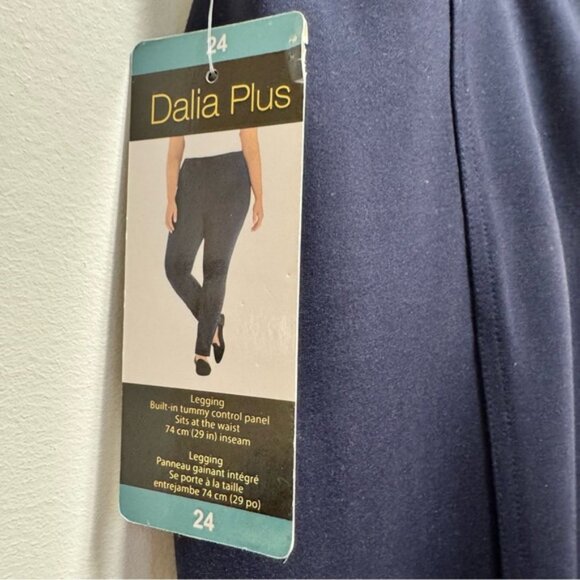 Dalia Plus Blue Leggings Size 24 NWT Brand New - Picture 6 of 9